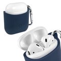 Ashtead Retail & Wholesale Tuff Luv B1-72 Silicone Pouch Case for Apple Airpods Headphones - Blue B1_72